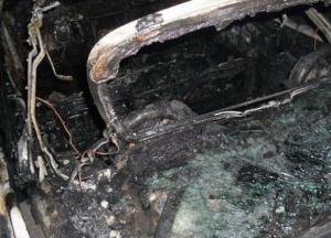 В Харьковской области нашли труп в сгоревшей машине 