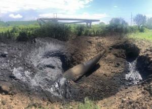 На Прикарпатье произошел взрыв на газопроводе