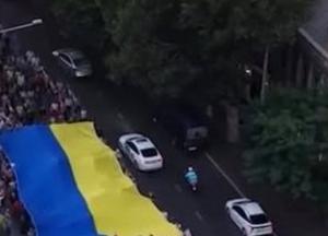Грузинські добровольці, які загинули в Україні, вшановані на марші в Тбілісі