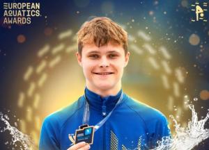Олексій Середа визнаний найкращим спортсменом Європи 2025 року за версією European Aquatics