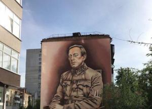 В Киеве появился мурал с портретом Петлюры (фото)