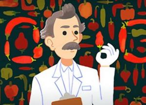 Лучшие интерактивные дудлы от Google: сегодня можно помочь профессору остудить жгучий перец (видео)