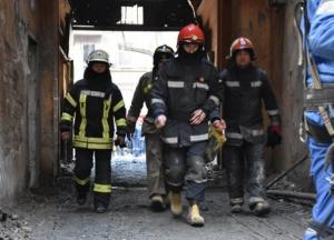 В Одессе завершены работы на месте пожара