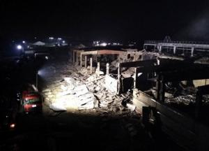 В Днепре прогремел мощный взрыв на складах завода (фото, видео)