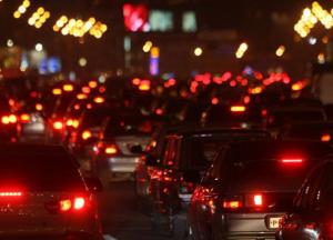 Киев сковали многочисленные вечерние пробки (карта)