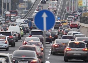 Киев сковали пробки (карта)