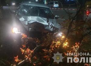 Под Киевом пьяный полицейский сбил двоих женщин на пешеходном переходе