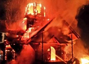 В Закарпатской области произошел пожар в церкви