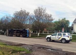 В Ровенской области перевернулся автобус с пассажирами: есть пострадавшие