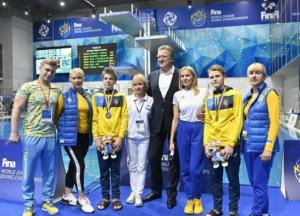 Украинцы завоевали две золотые медали на чемпионате мира по прыжкам в воду