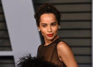 Актриса Зои Кравиц снялась обнаженной для глянца (фото)