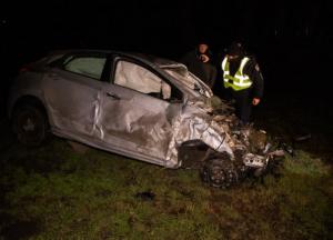 ДТП в Киеве: машина кувыркалась 300 метров, люди выпали из салона авто (видео)