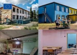 ЄС та UNOPS відновлюють українські школи, пошкоджені війною