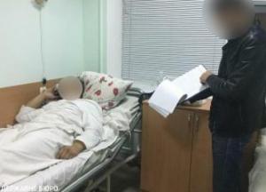 В Черкассах полицейские отвезли задержанного на кладбище и жестоко избили (фото)