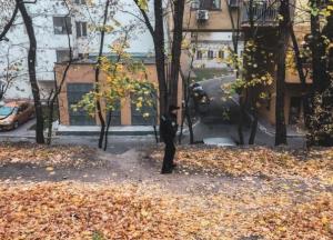 На территории университета Поплавского в Киеве повесился парень (фото, видео)