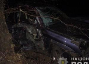 На Харьковщине мать с детьми на внедорожнике Toyota врезалась в дерево - четверо травмированных