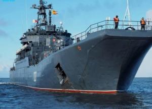 Россия оставила в Черном море два десантных корабля Северного флота
