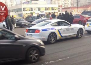 В Киеве задержали фейковое полицейское авто Mustang (фото)
