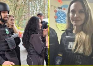 "У той час, коли уряди всього світу відвертаються...": Джолі вперше прокоментувала свій візит до України (фото)