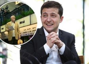 Мужчина с крестом залез на стол и выдвинул требования Зеленскому (фото)