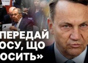 Сікорський спростовує заяви Лаврова: Україна обороняється, Росія ескалує агресію