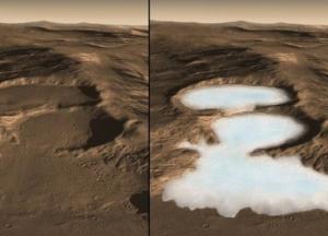 На Марсе обнаружили значительные ресурсы льда 