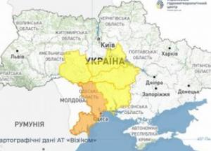 На Миколаївщину, Кіровоградщину, Черкащину та Вінниччину насувається сильний дощ: оголошено помаранчевий рівень небезпеки