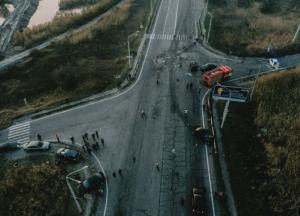 В Днепре произошло смертельное ДТП с полицейским (фото 18+)