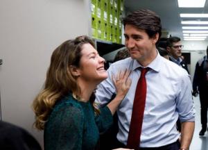 У жены канадского премьера Джастина Трюдо обнаружен коронавирус