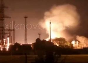 Дрони атакували два НПЗ у Росії та підстанцію, яка забезпечує електропостачання залізниці (відео)