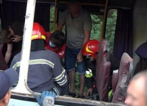 В Хмельницком столкнулись рейсовый автобус и легковушка, пострадали семь человек (фото)