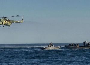 СБУ провела масштабные антитеррористические учения в акватории Черного моря