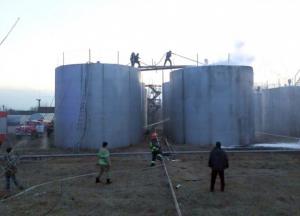 На Черниговщине горела нефтебаза