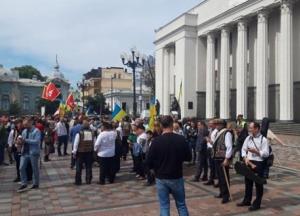 В Киеве протестуют против админреформы (фото)