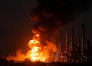 Українські дрони вдарили по НПЗ у Саратові: Генштаб підтвердив вибухи та пожежу