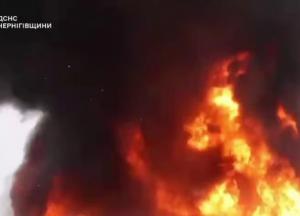 У Чернігові приліт в енергооб’єкт, над містом сильний дим, є аварійні знеструмлення (відео)