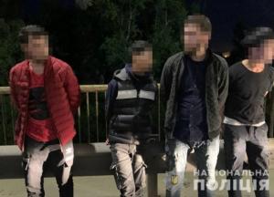 В Киеве полицейские задержали группу иностранцев за похищение человека