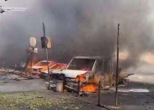 У Павлограді приліт у ТЦ "Гулівер", є жертви і десятки поранених: відео моменту влучання