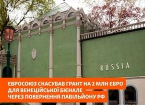 ЄС відкликав 2 млн євро фінансування Венеційської бієнале через повернення Росії