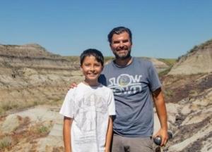 В Канаде ребенок нашел скелет динозавра (фото)