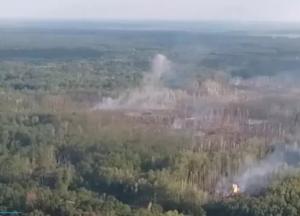 На арсенале Минобороны в Калиновке произошел пожар и слышны взрывы