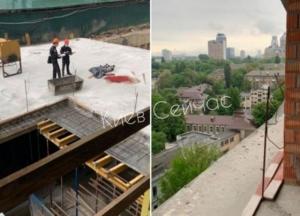 В Киеве на стройке погиб парень, упав с высоты 13 этажа