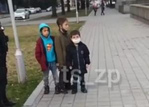 В Запорожье трое детей ограбили магазин (фото)