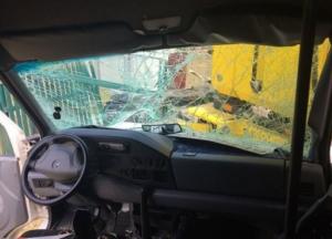 На Винничине произошла авария из-за пьяного пассажира маршрутки