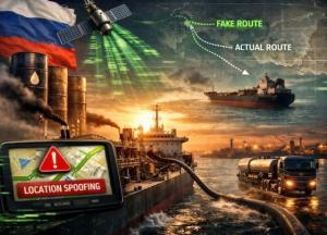 Росіяни спотворюють GPS-дані для перевезення підсанкційної нафти