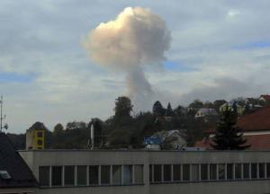 У Чехії на складах боєприпасів прогримів вибух (відео)