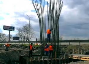 Начато строительство трех развязок на трассах под Киевом