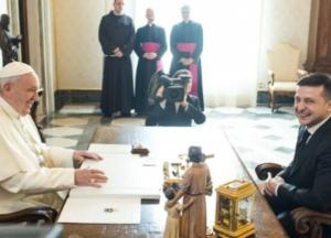 Встречу Зеленского и Папы Римского высмеяли яркой фотожабой (фото)