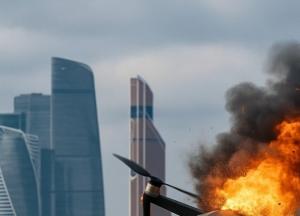 Нічна атака безпілотників: у Москві пошкоджено технопарк