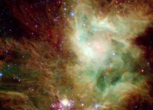 NASA показало Рождественскую елку в космосе (фото) 